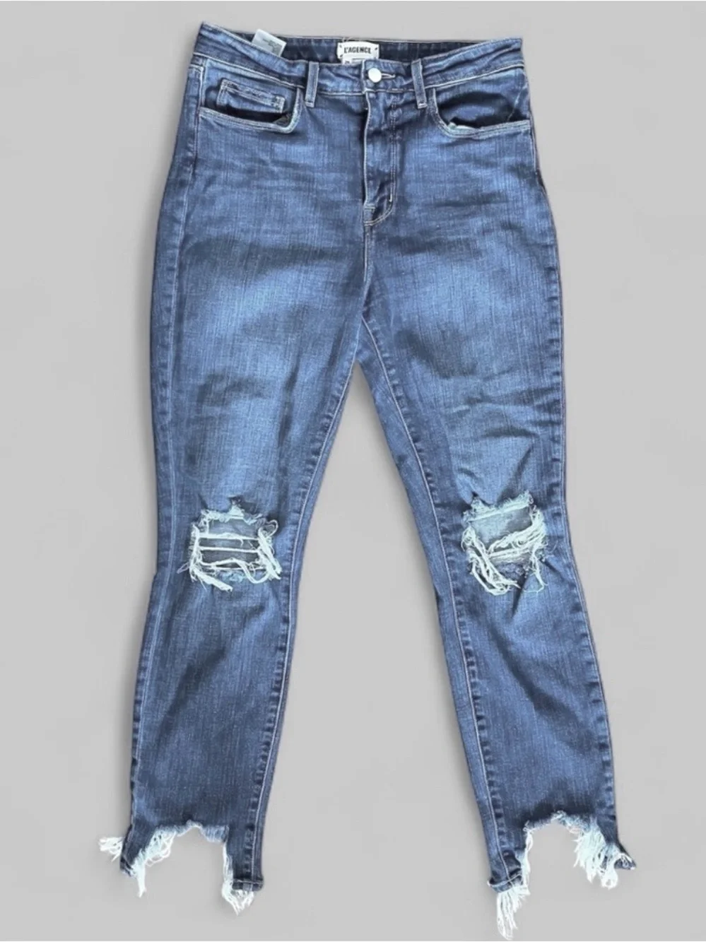 L'AGENCE Highline Skinny High Rise Jeans. Size 28